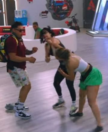 Vitaly Sánchez y Pamela Infante protagonizan pelea en Planeta Alofoke
