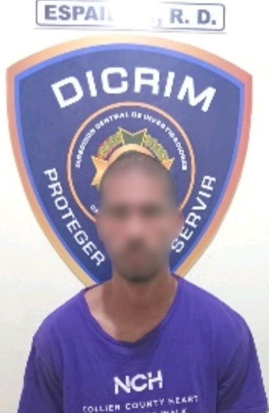 Policía Nacional apresa a hombre acusado de intentar incendiar una vivienda en La Ortega, Moca