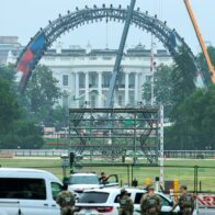 La Casa Blanca levanta un estadio temporal para una velada de UFC