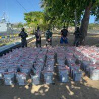 Interceptan narcolancha con 978 paquetes de presunta cocaína frente a costas de Santo Domingo