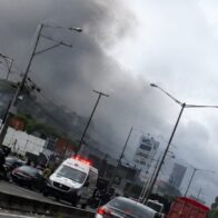 Incendio genera alarma en las inmediaciones del Jardín Botánico Nacional en Santo Domingo