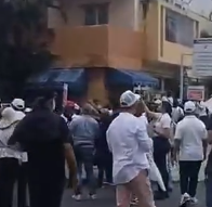 Hombre se desmaya durante marcha del Movimiento Justicia Jet Set en Ciudad Nueva