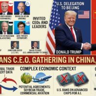 Trump planea invitar a CEOs de Apple, Nvidia y ExxonMobil a cumbre con Xi en China