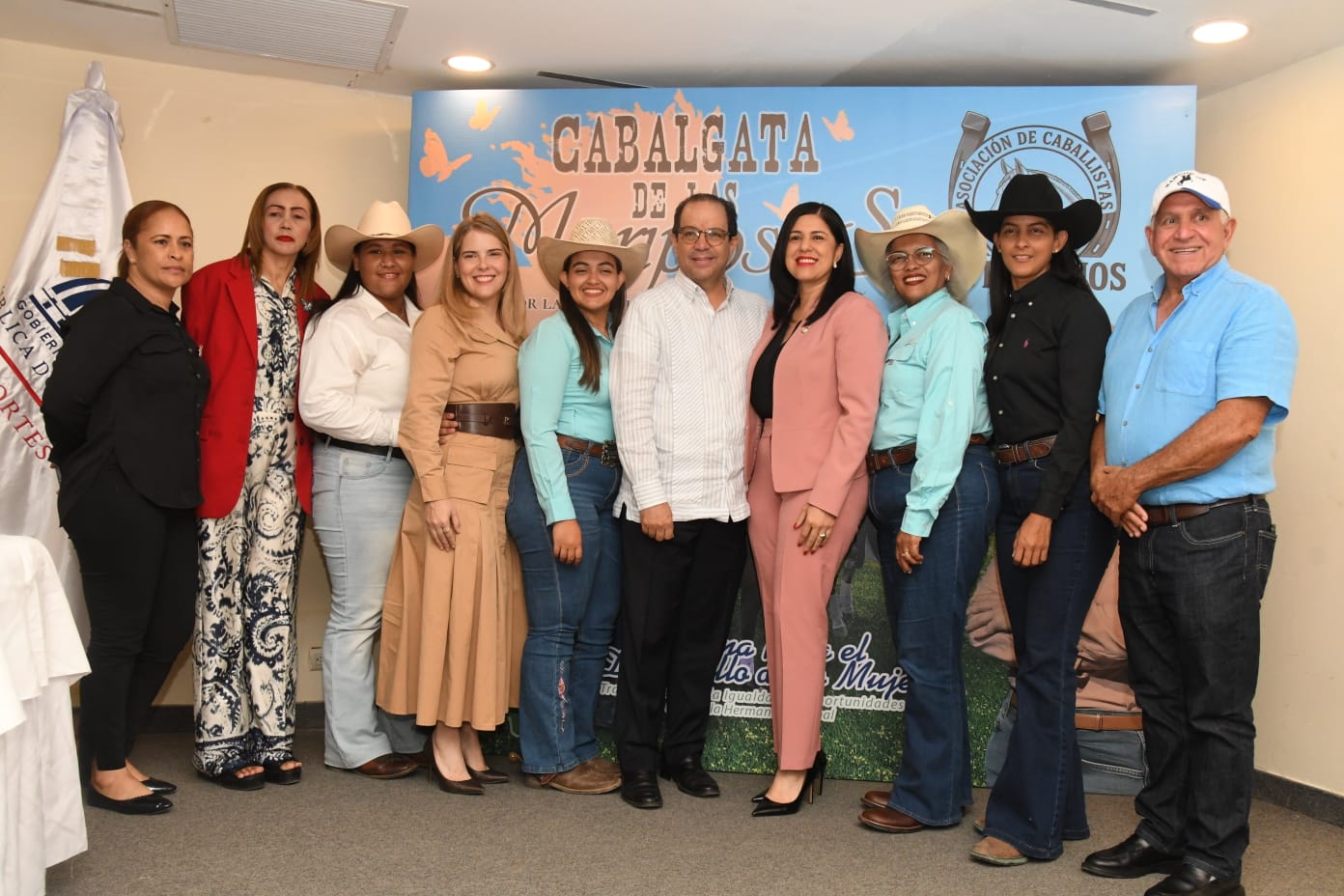 Salcedo será escenario de la Cabalgata de las Mariposas por la no violencia contra la mujer