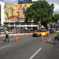 Agentes DIGESETT se mantiene viabilizando por cierre en paso a desnivel Tiradentes con 27 de Febrero