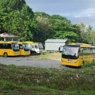 Denuncian "cementerio" de autobuses escolares del programa TRAE en Samaná.