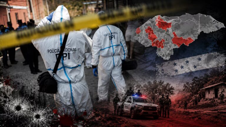 Violencia imparable en Honduras deja 65 víctimas en 13 masacres durante 2026
