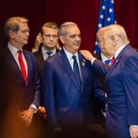 Abinader y Trump.