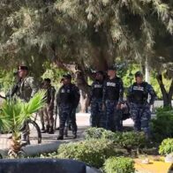Calles de San Juan con fuerte despliegue militar ante convocatoria a marcha en defensa del agua