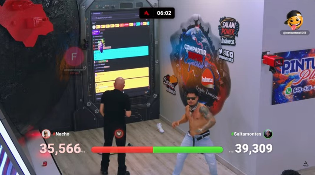 Más de 2.5 millones de dispositivos se conectaron a la batalla de Super Chats entre Carlos Montesquieu y Nacho Estrella