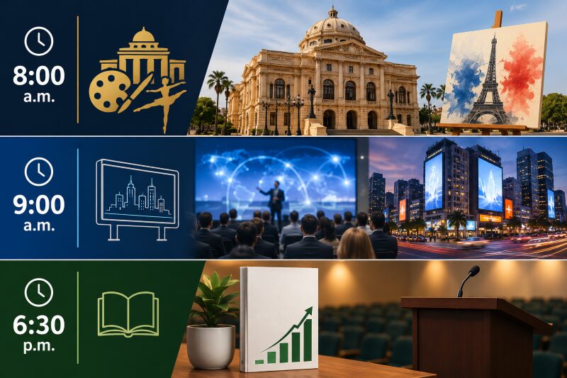Agenda del día: martes 26 mayo de 2026