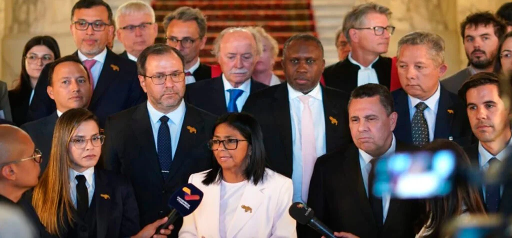 Delcy Rodríguez rechaza propuesta de Trump sobre convertir a Venezuela en el estado 51 de EE. UU.