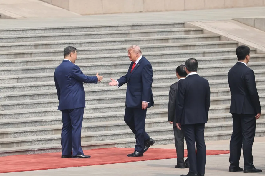 Comienza en Pekín la cumbre entre Xi Jinping y Donald Trump