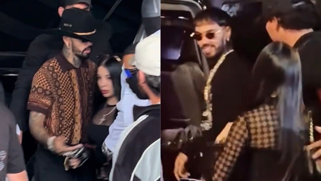 Redes estallan tras apariciones de Anuel con supuesta nueva novia en México