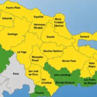 COE mantiene 18 provincias en alerta amarilla y 8 en verde por lluvias y riesgos de inundaciones