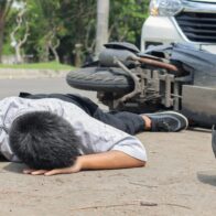 Joven muere en accidente entre motocicleta y jeepeta en la autopista Duarte