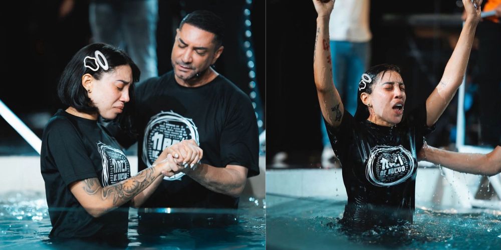 Pamela Sandoval inicia nueva etapa espiritual tras ser bautizada