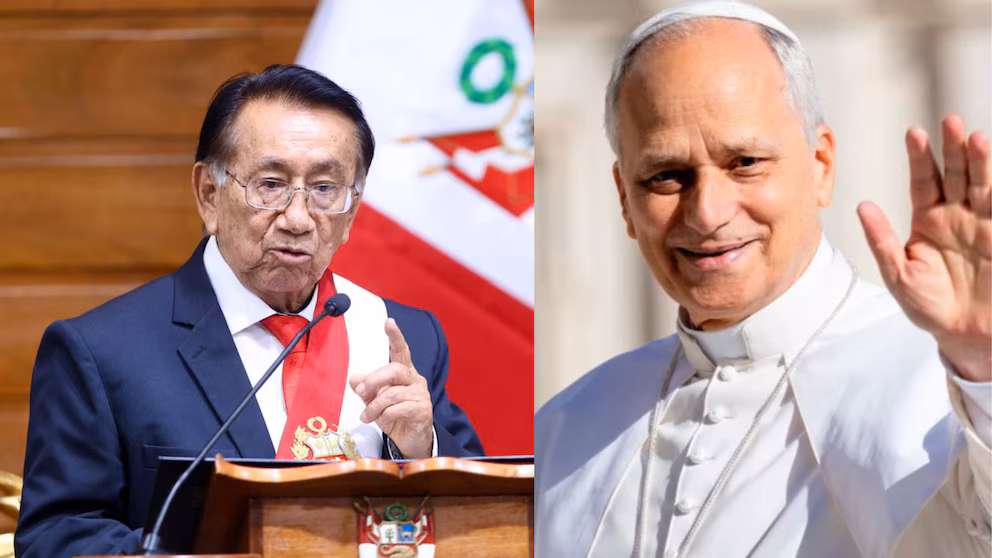 Presidente Balcázar viajará el 18 de junio para reunirse con el papa León XIV, pero salida al Vaticano depende del aval del Congreso