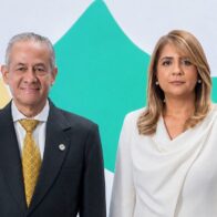 José Francisco Deschamps e Irlonca Tavárez.