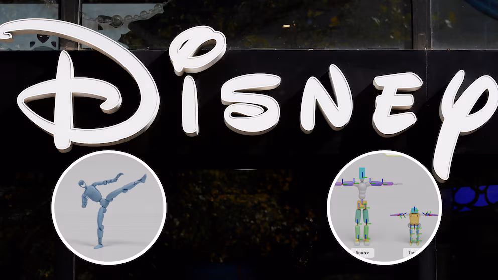 Disney desarrolla robots más humanos con IA y física avanzada