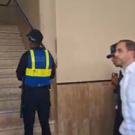 Hermanos Espaillat llegan al Palacio de Justicia para continuar audiencia del caso Jet Set