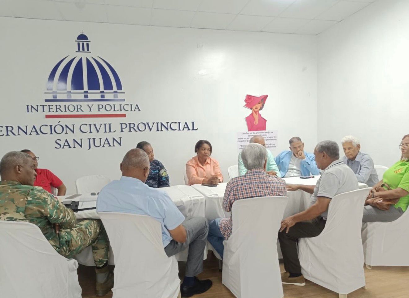 Autoridades de San Juan garantizan seguridad y orden durante marcha en Sabaneta