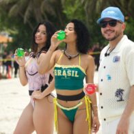 Planeta Alofoke y BuzzBallz llevan entretenimiento y dinámicas a Playa Guayacanes