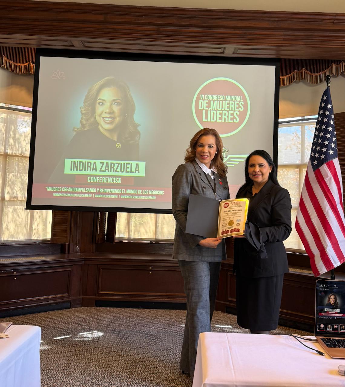 Indira Zarzuela destaca el diseño de experiencias en congreso en Harvard