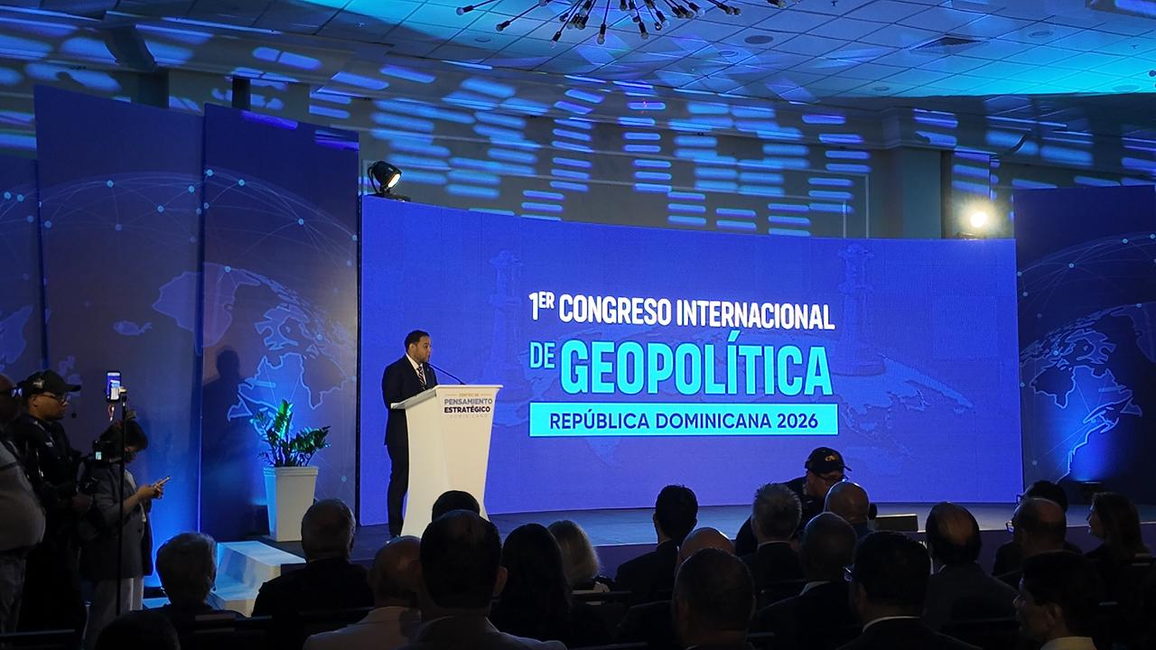 Manuel Cruz llama a RD a asumir un rol estratégico en la geopolítica en apertura del Congreso Internacional de Geopolítica