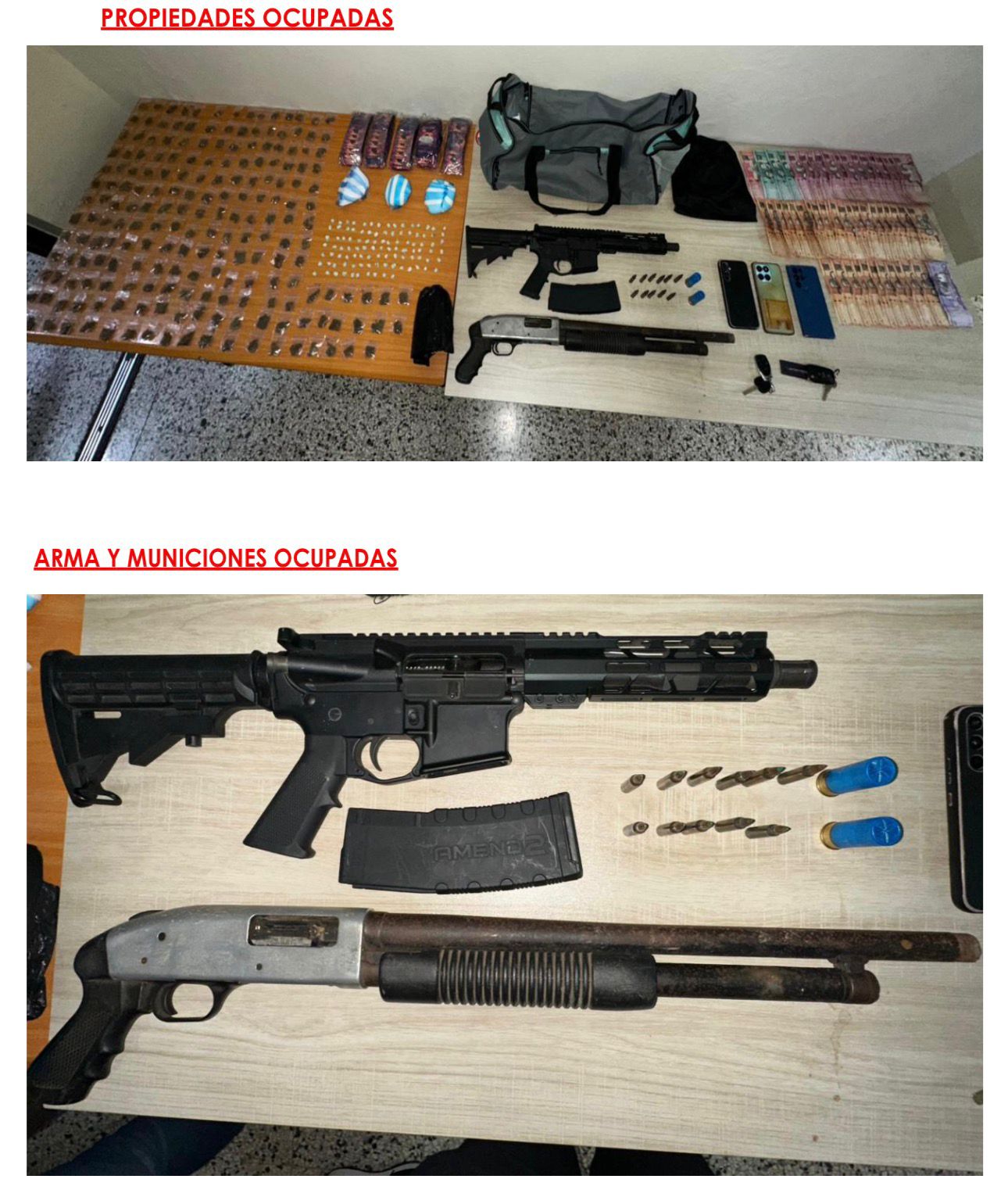Policía desmantela presunta banda vinculada a robo agravado en La Vega