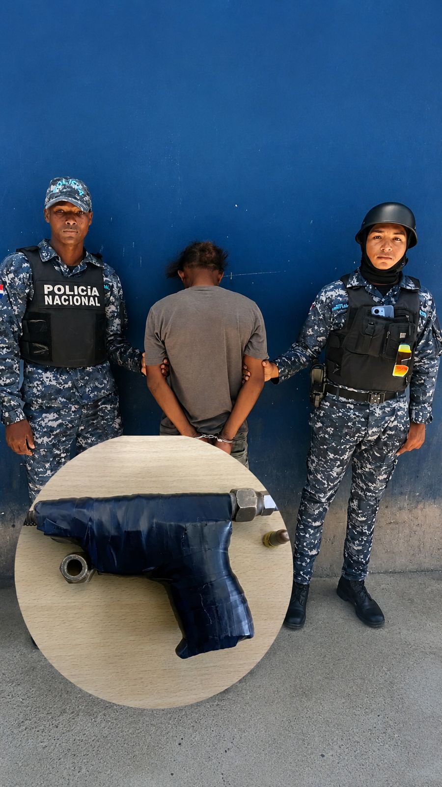 Policía Nacional realiza operativo preventivo Garantía de Paz 2.0 en Villa Hermosa