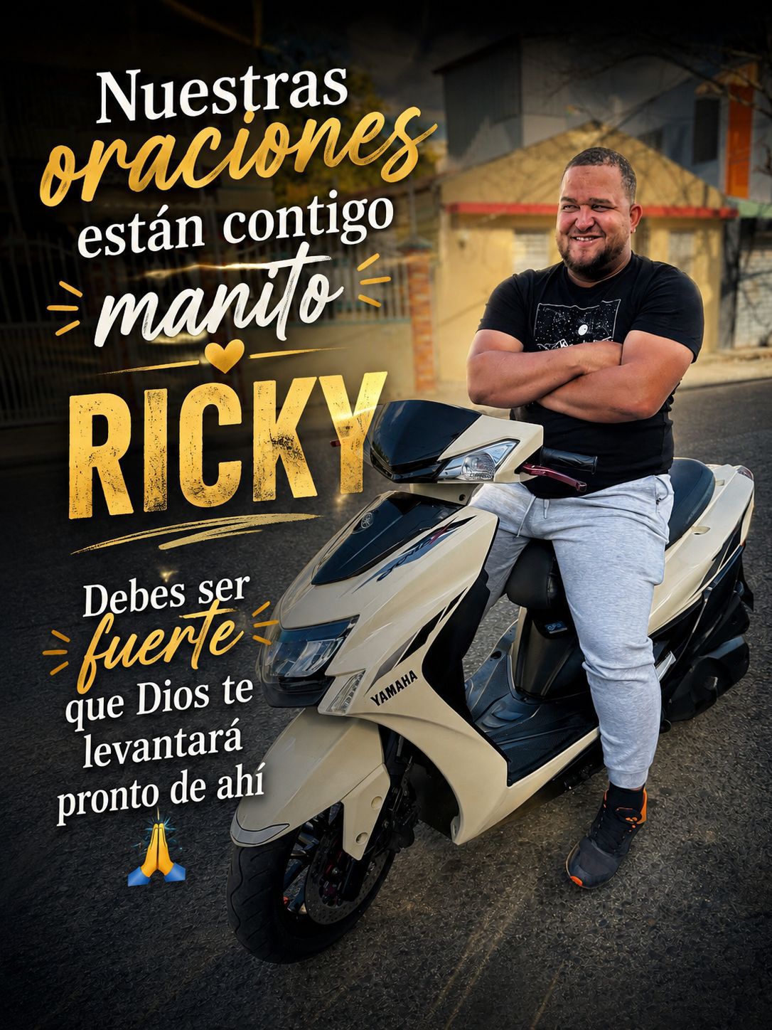 Familiares del reportero Ricky García piden mantener las cadenas de oración por su salud
