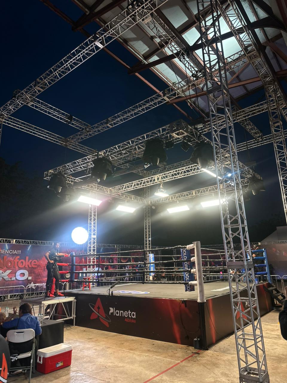 Con impresionante montaje, Planeta Alofoke celebrará esta noche esperado enfrentamiento de boxeo