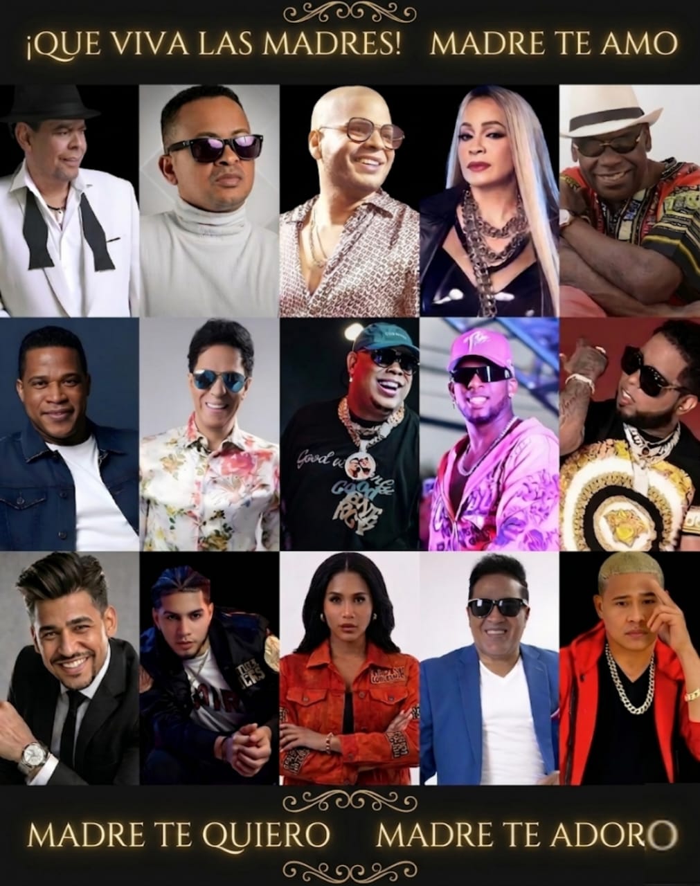 Gran celebración por el Día de las Madres reunirá a 20 estrellas de la música nacional en seis pueblos del sur