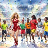 Niños de fundación en Uganda emocionan las redes tras ser invitados por Shakira a la final del Mundial 2026