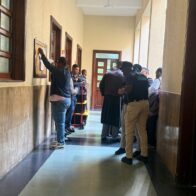 Imputados por estafa bancaria de RD$200 millones entran a sala para conocimiento de coerción