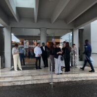 Con amplia presencia de policías y militares, velan restos del exjefe PN Rafael Antonio Tejeda