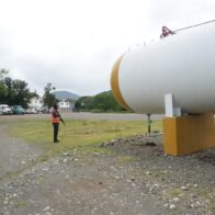 Envasadora de gas cerrada en Ocoa.