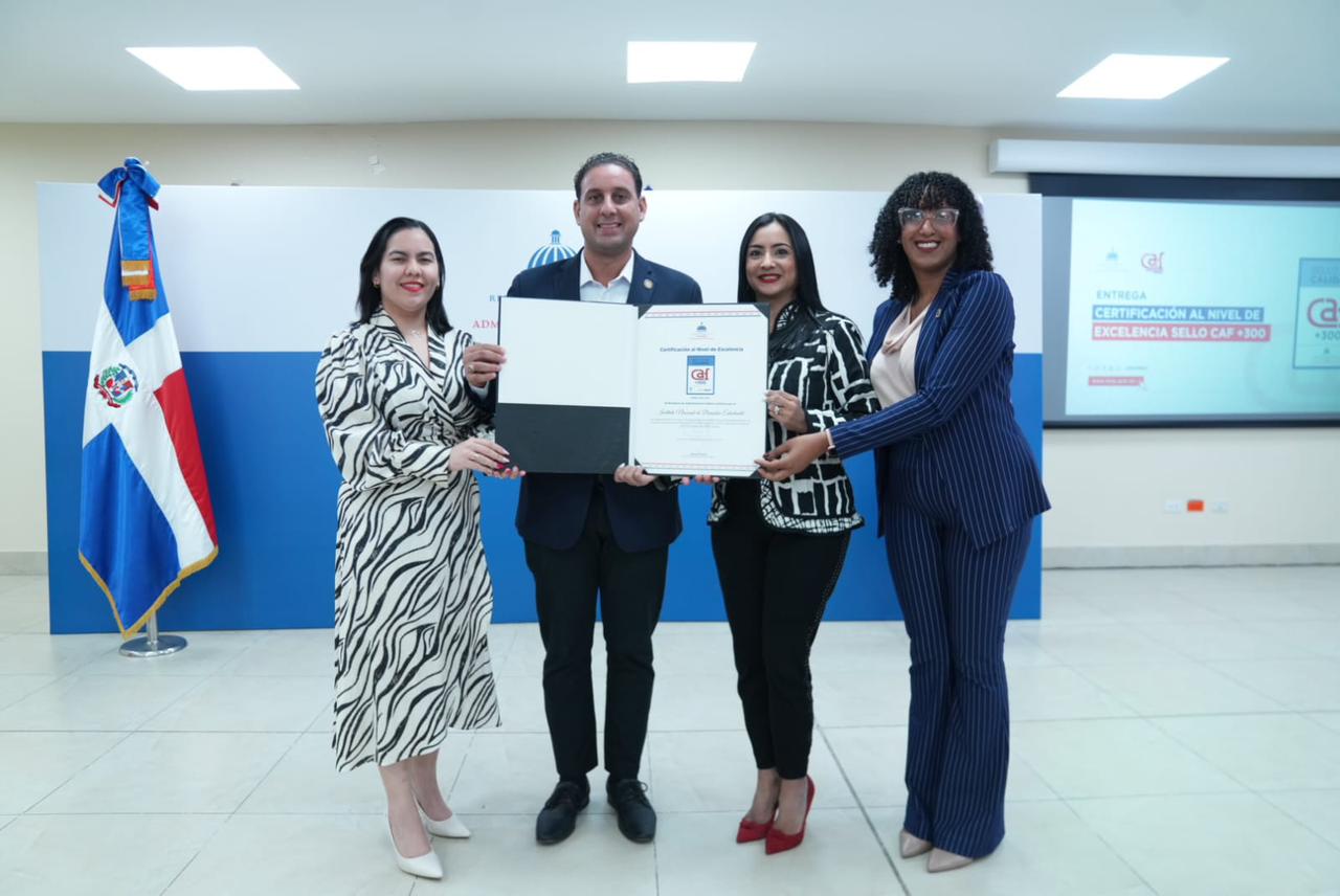 INABIE es reconocido por su excelencia en la gestión pública