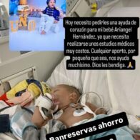 Solicitan ayuda para bebé Ariangel Hernández que requiere costosos estudios médicos