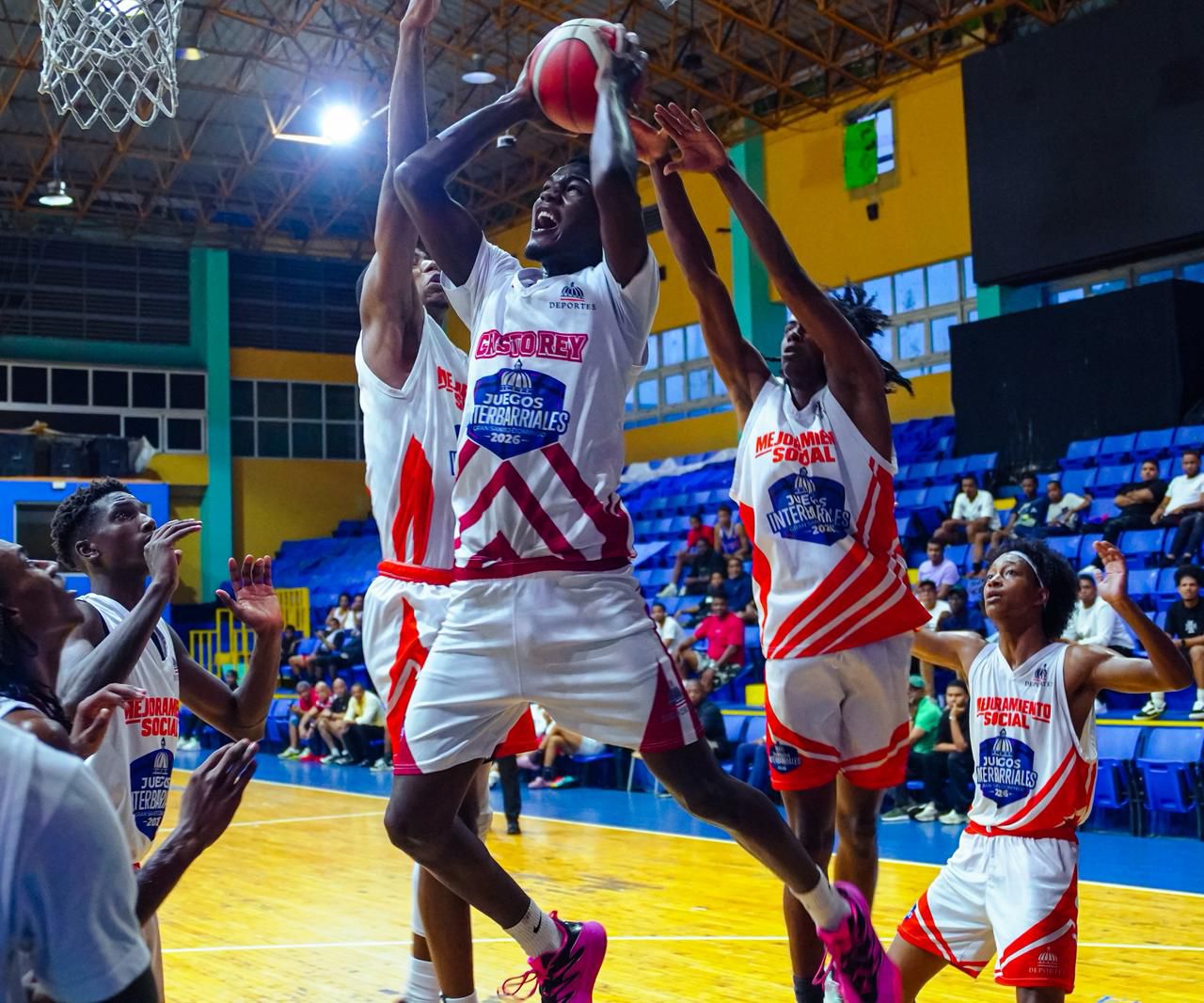 Seis campeones de zona avanzan a etapa final del Torneo Interbarrial de Baloncesto de Miderec