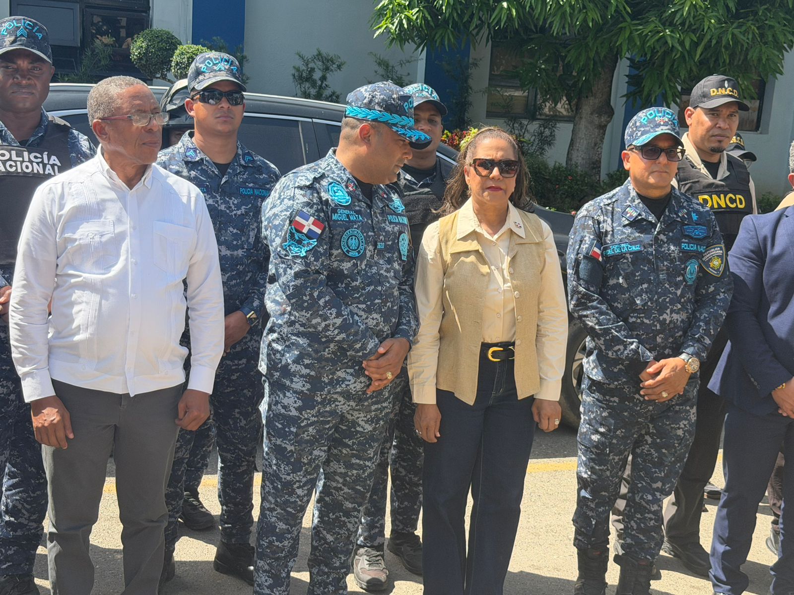 Autoridades de Sánchez Ramírez lanzan gran operativo conjunto para mantener la paz y la seguridad ciudadana