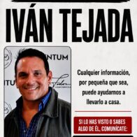 Familiares reportan como desaparecido a Iván Tejada