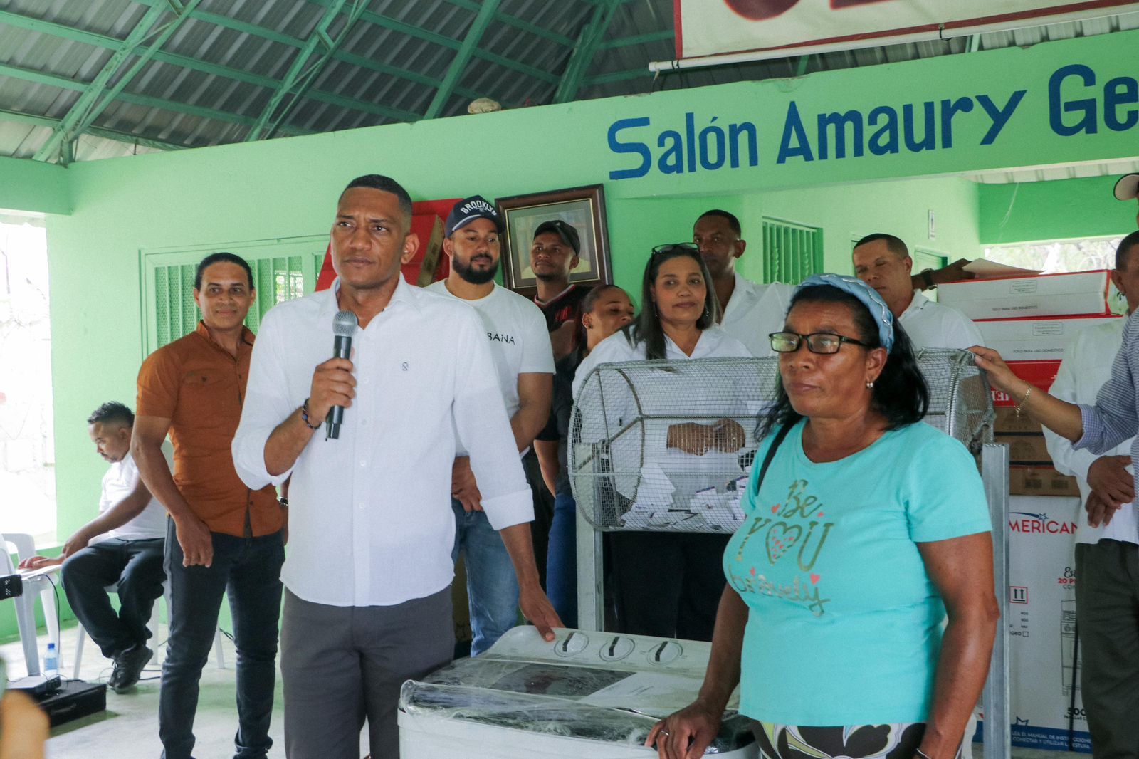 Sandy Báez agradece a Ruddy González y David Collado
