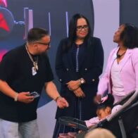 Niña con parálisis cerebral recibe apoyo durante el Prime Time de Planeta Alofoke