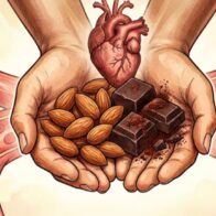 Cómo afectan las almendras y el chocolate negro al colesterol, según la ciencia