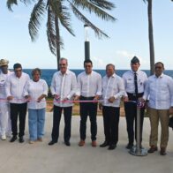 Abinader y ministro Collado inauguran segunda etapa del Malecón de SDE