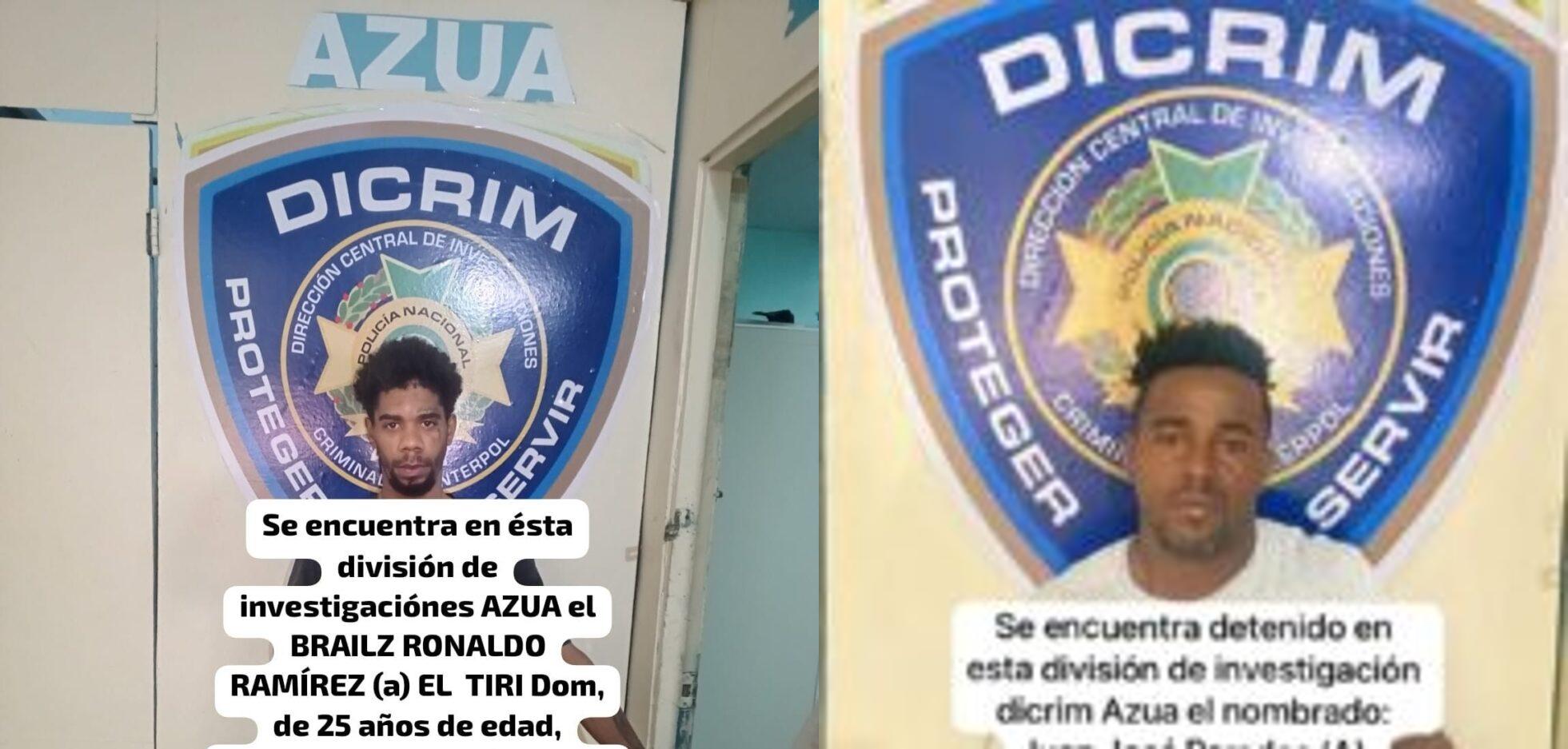 Arrestan a dos hombres con armas artesanales durante operativos en Azua