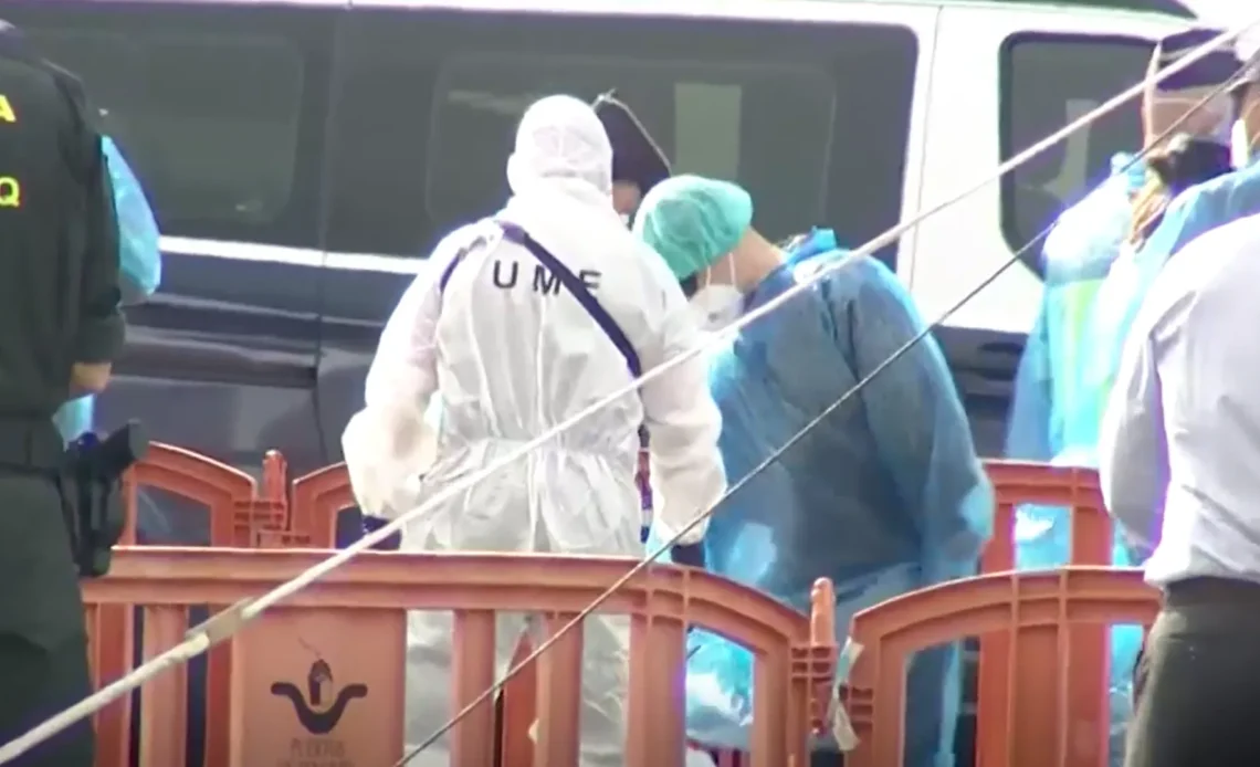 Uno de los franceses repatriados presenta síntomas compatibles con hantavirus tras vuelo a París