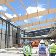 Aeropuerto Internacional del Cibao presenta avances de su nueva terminal